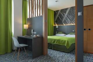 Отель Villa Park Med. & SPA Цехоцинек Двухместный номер с 1 кроватью или 2 отдельными кроватями-2